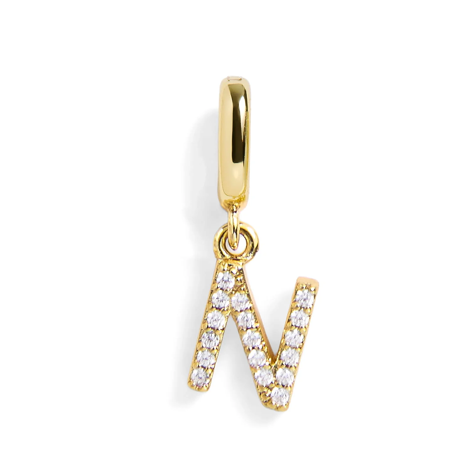 Pavé Letter Charm - Image 41