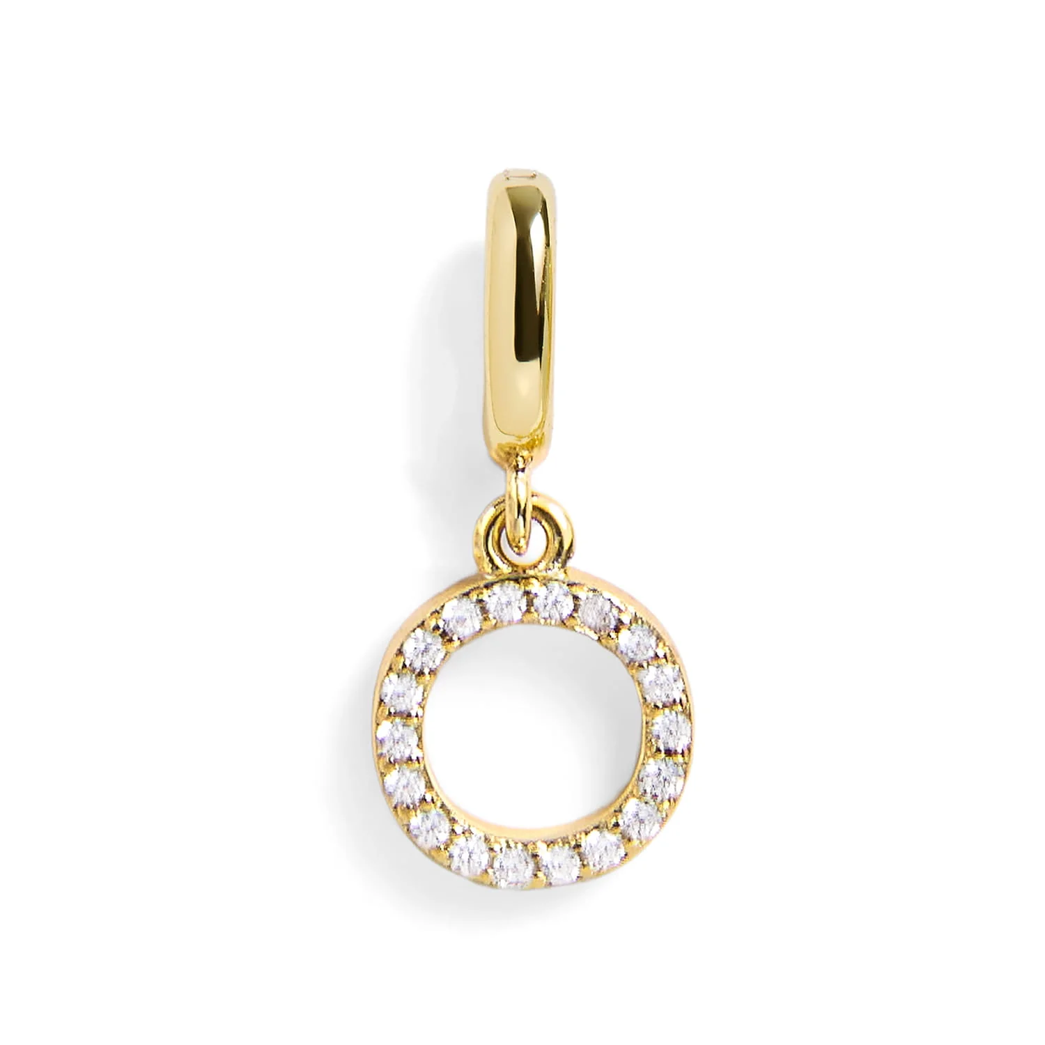 Pavé Letter Charm - Image 42