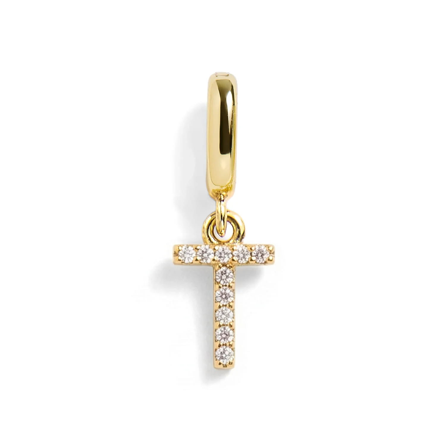 Pavé Letter Charm - Image 47