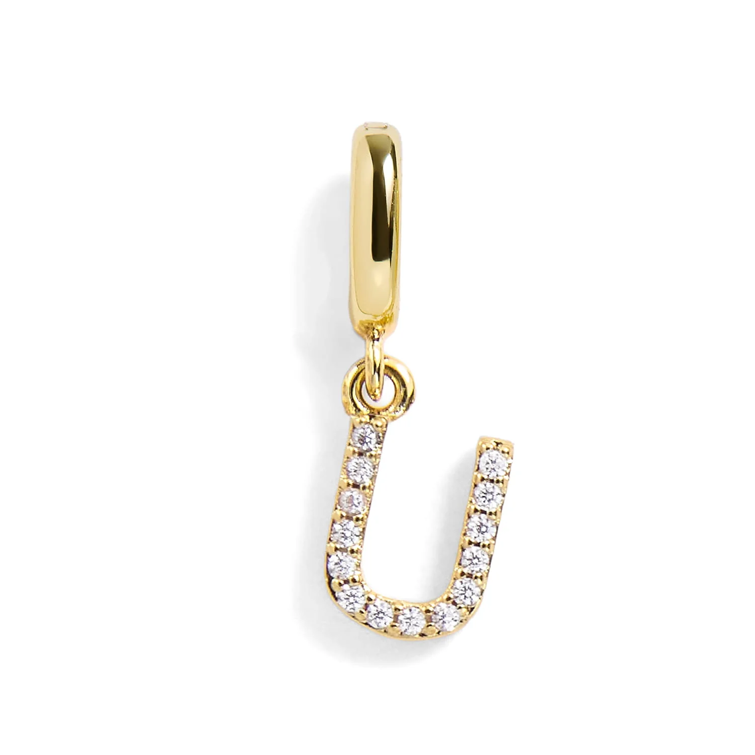 Pavé Letter Charm - Image 48