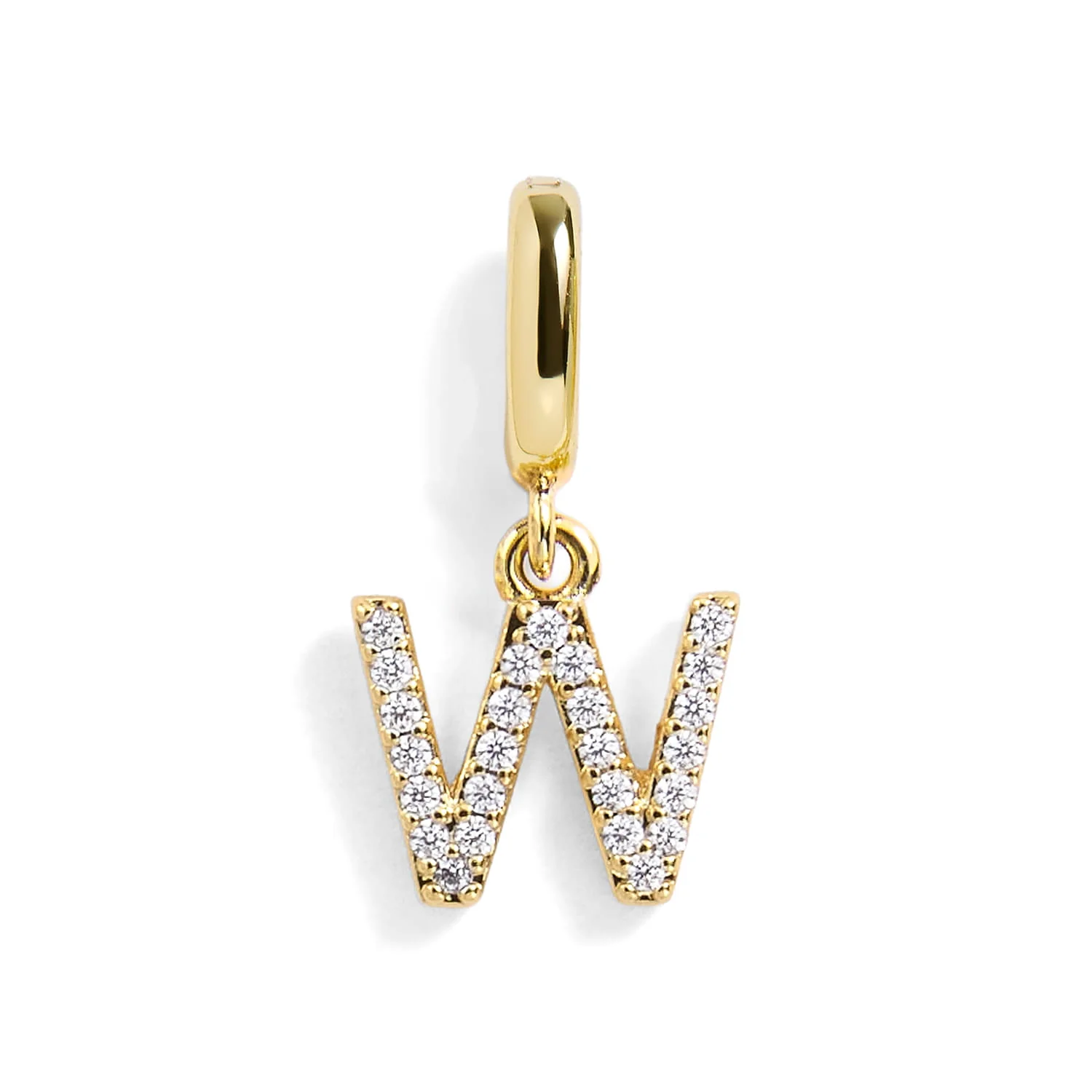 Pavé Letter Charm - Image 50
