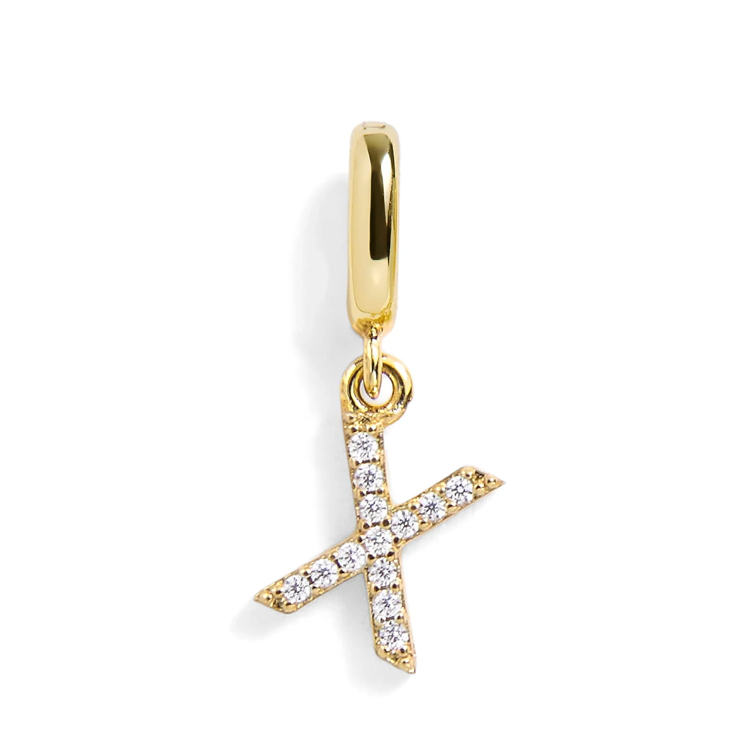 Pavé Letter Charm - Image 51