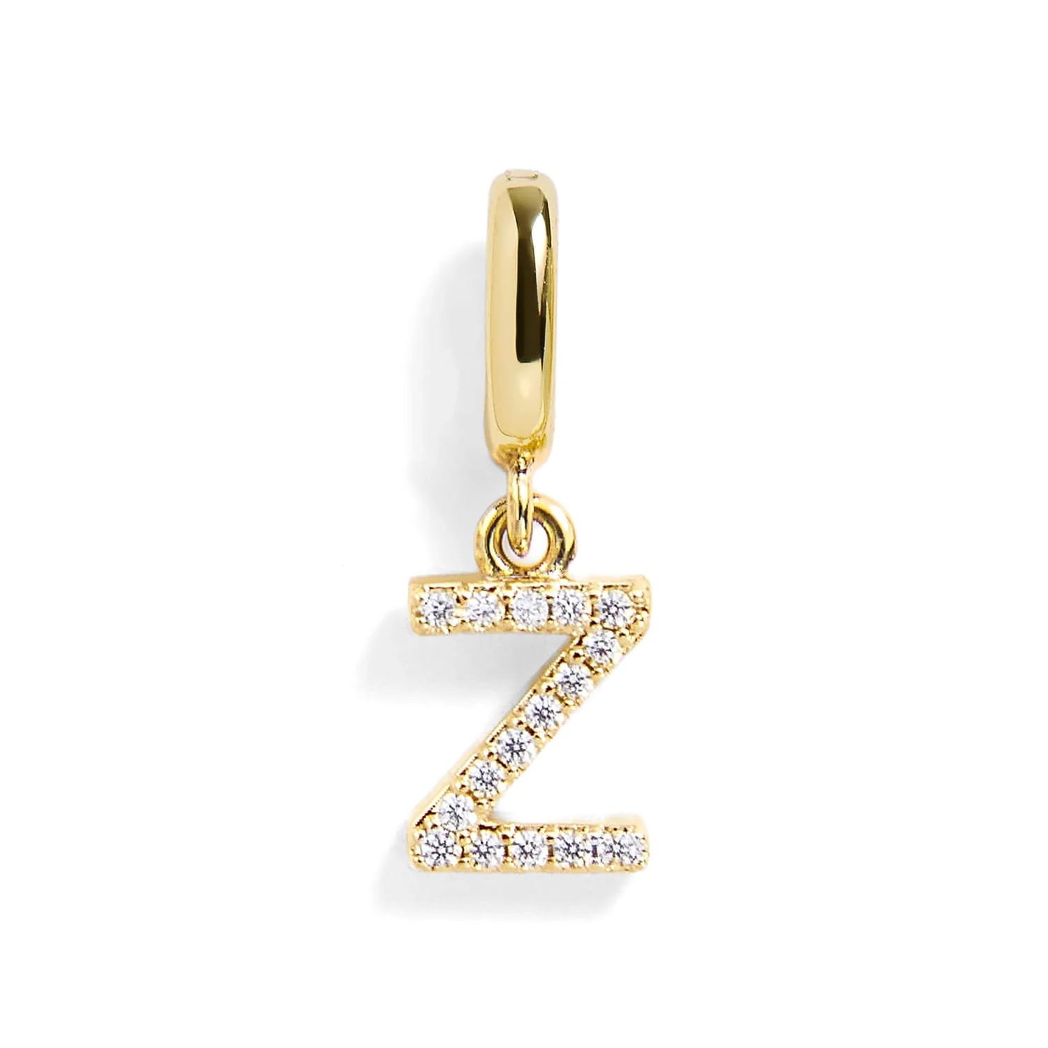 Pavé Letter Charm - Image 53