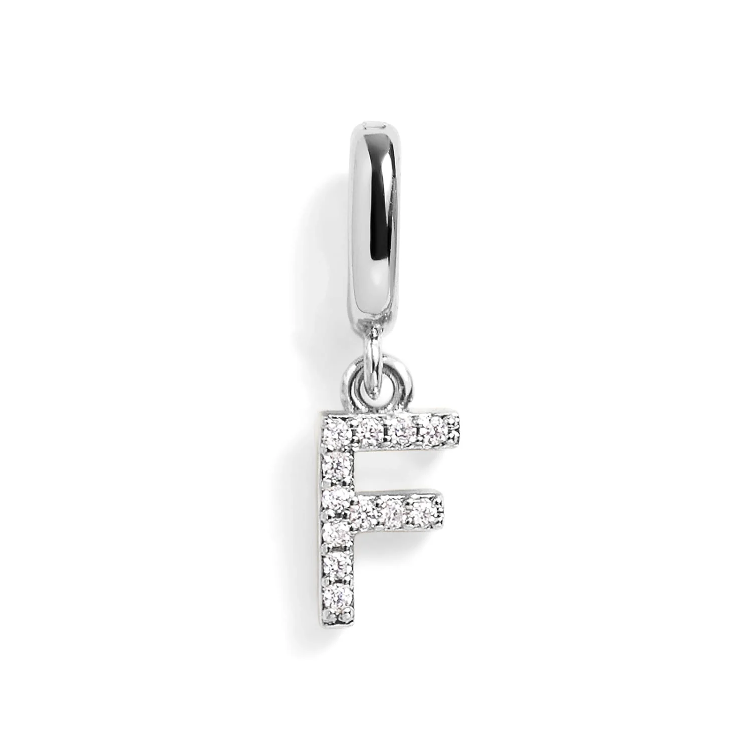 Pavé Letter Charm - Image 6