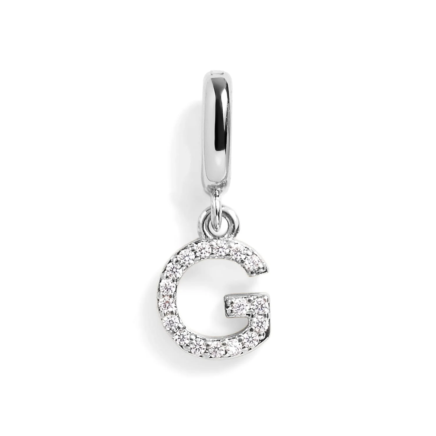 Pavé Letter Charm - Image 7