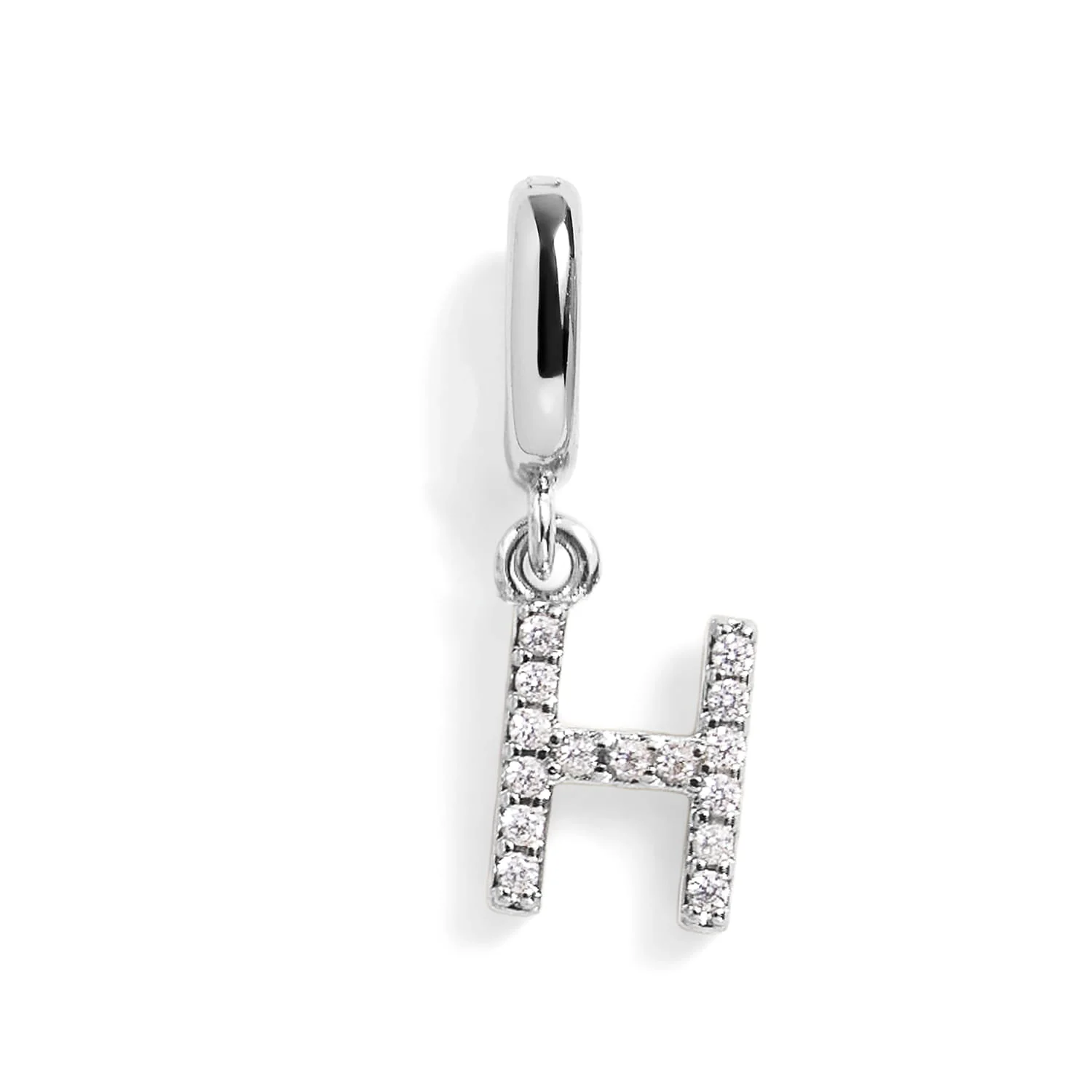 Pavé Letter Charm - Image 8