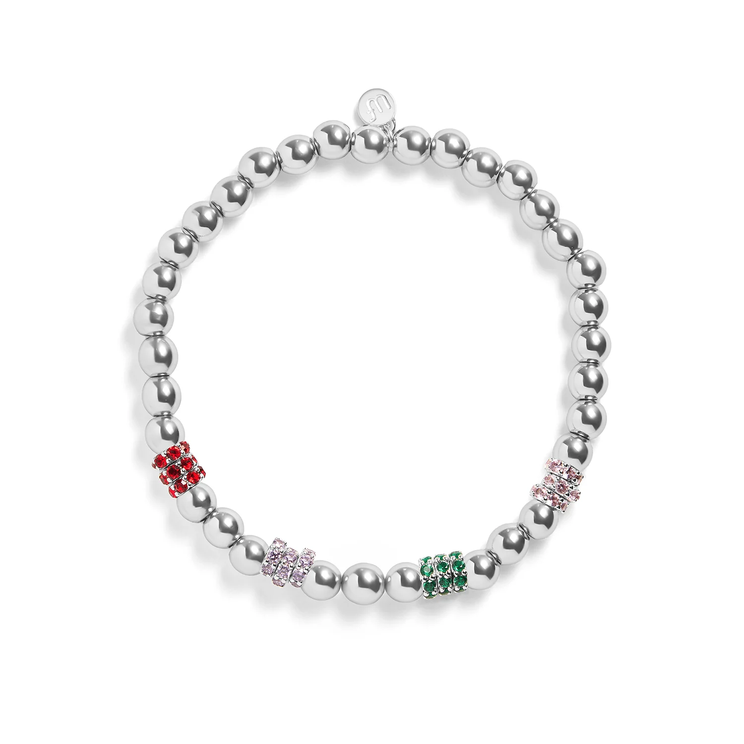 Personalized Birthstone Stretch Bracelet - Image 5