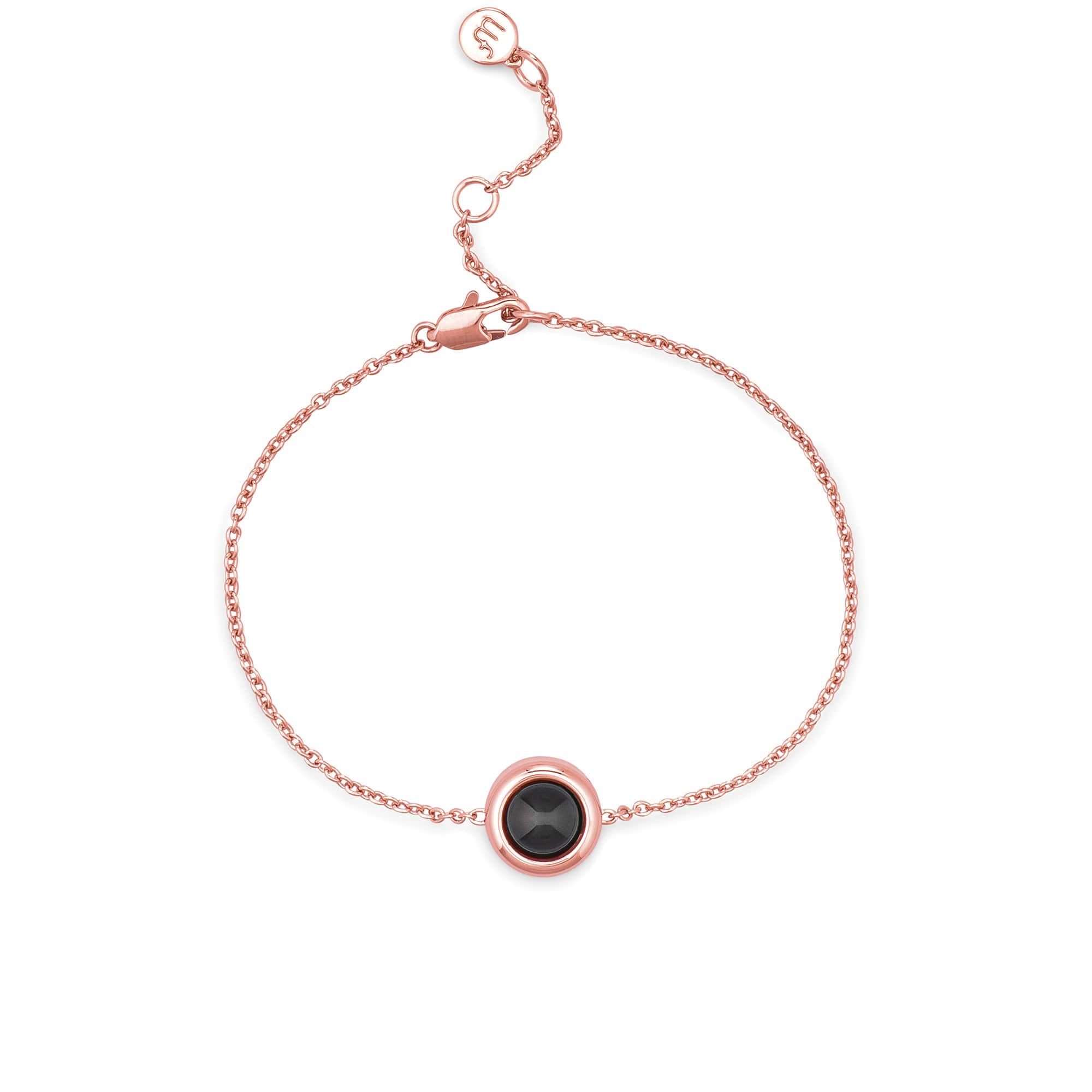 Personalized Cable Chain Photo Bracelet - Image 3