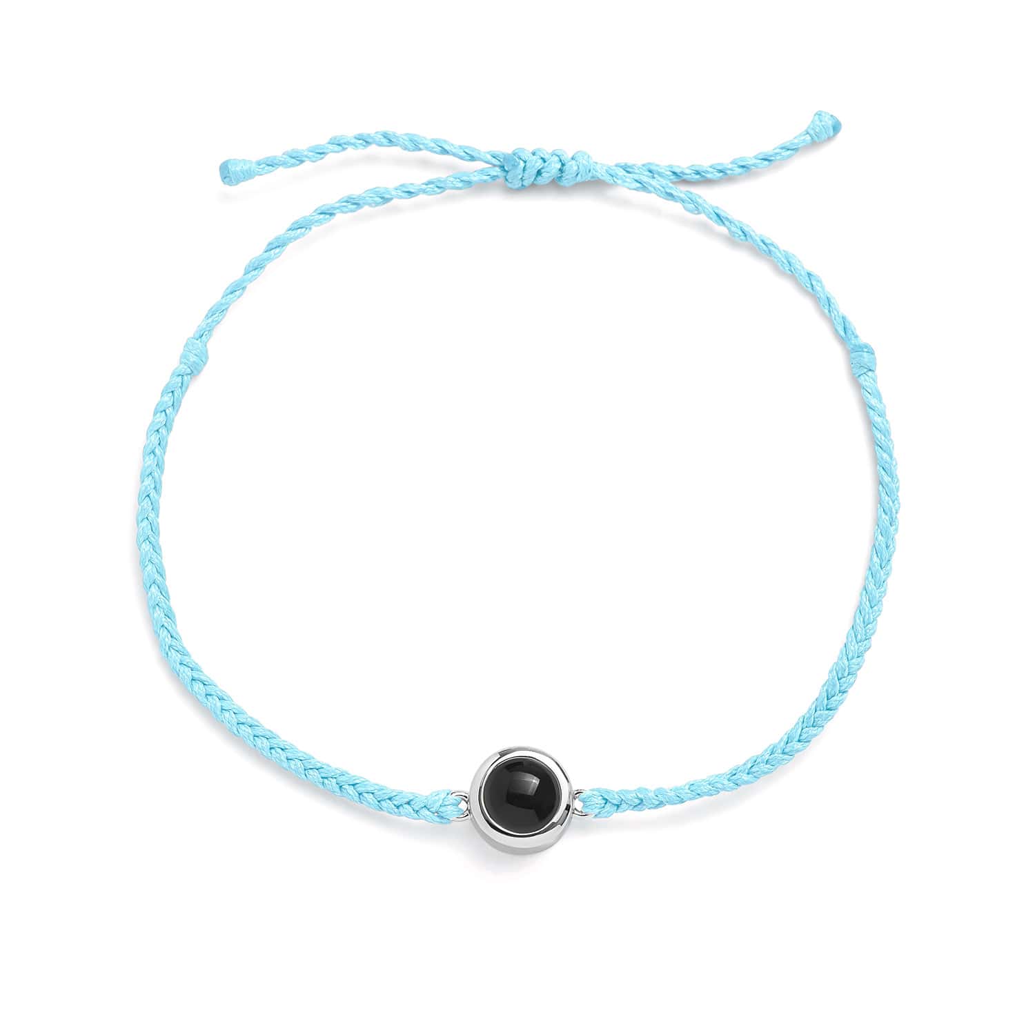 Personalized Circle Photo Bracelet - Image 11
