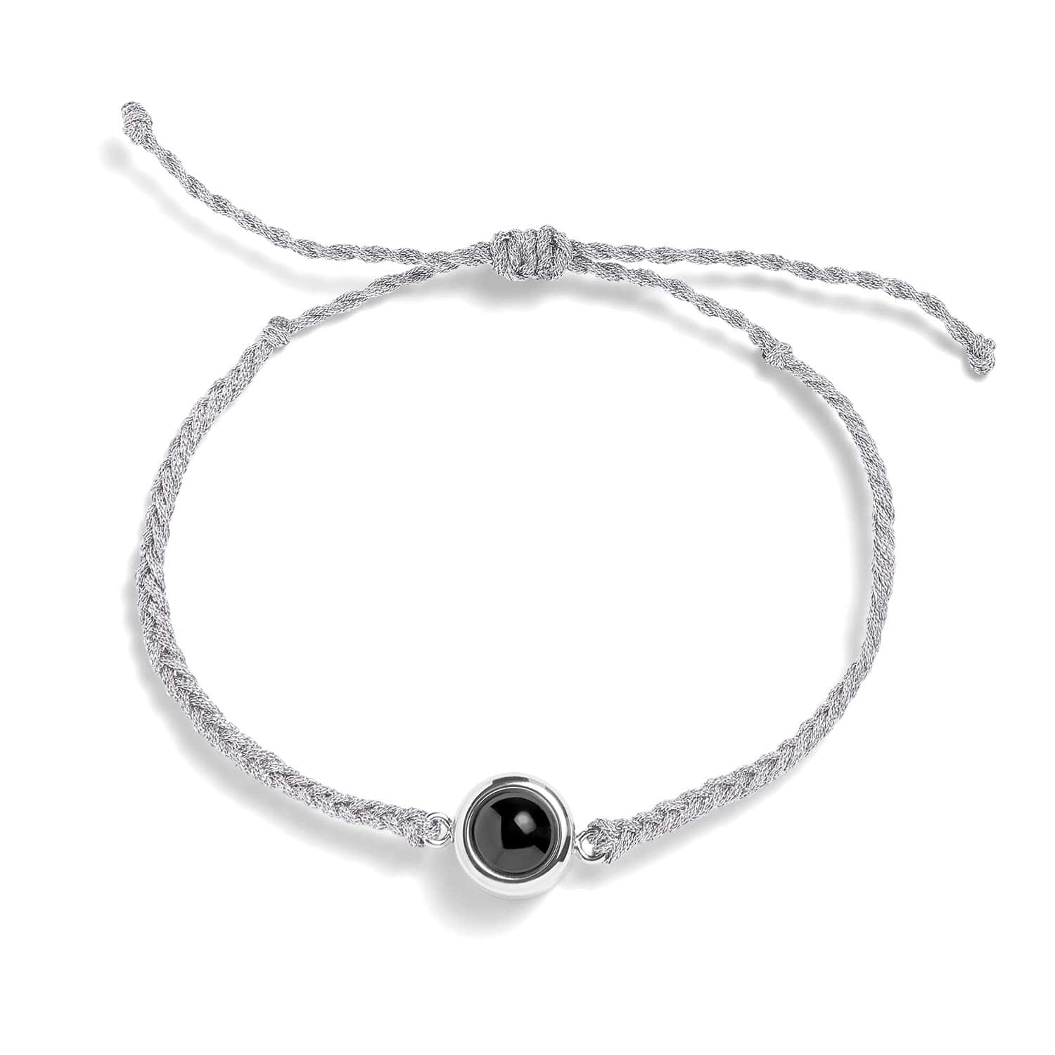 Personalized Circle Photo Bracelet - Image 17