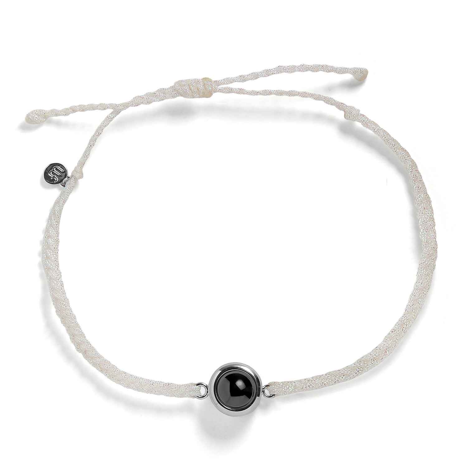 Personalized Circle Photo Bracelet - Image 28
