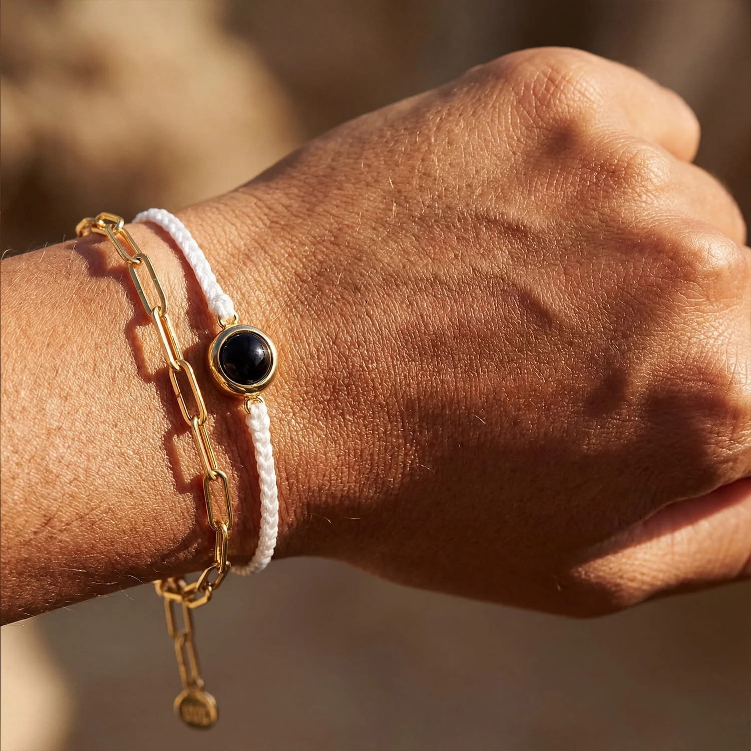 Personalized Circle Photo Bracelet - Image 29