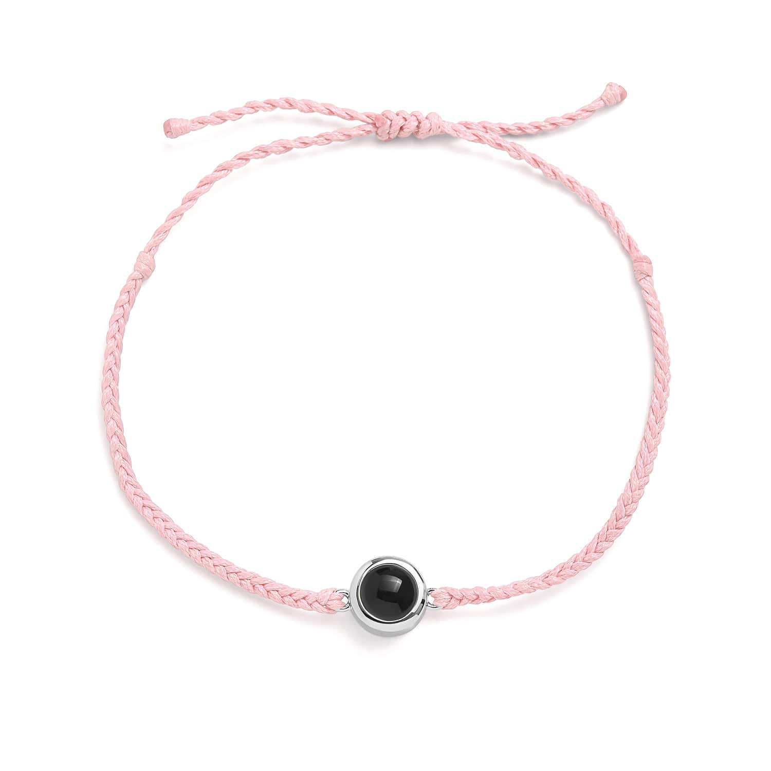 Personalized Circle Photo Bracelet - Image 6