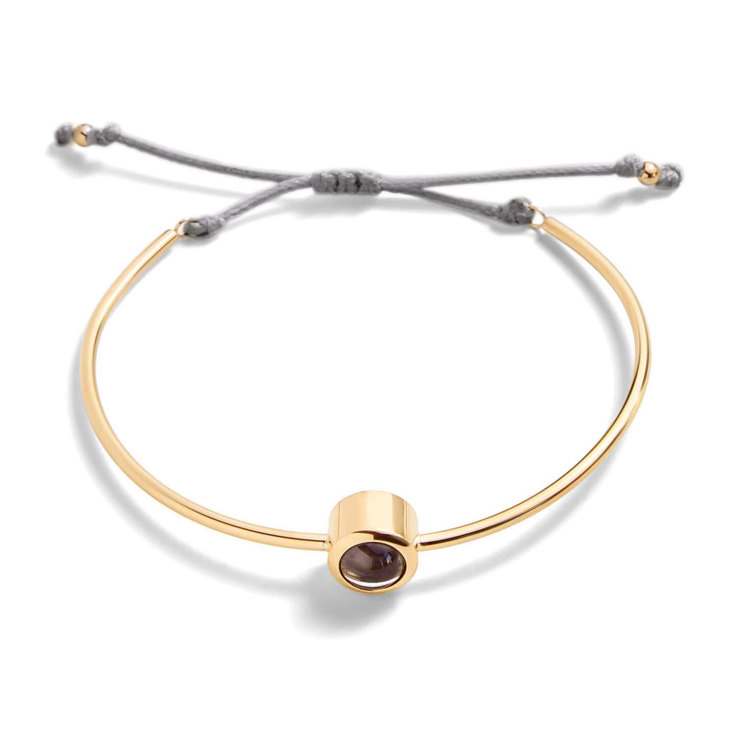 Personalized Circle Photo Cuff Bracelet - Image 2