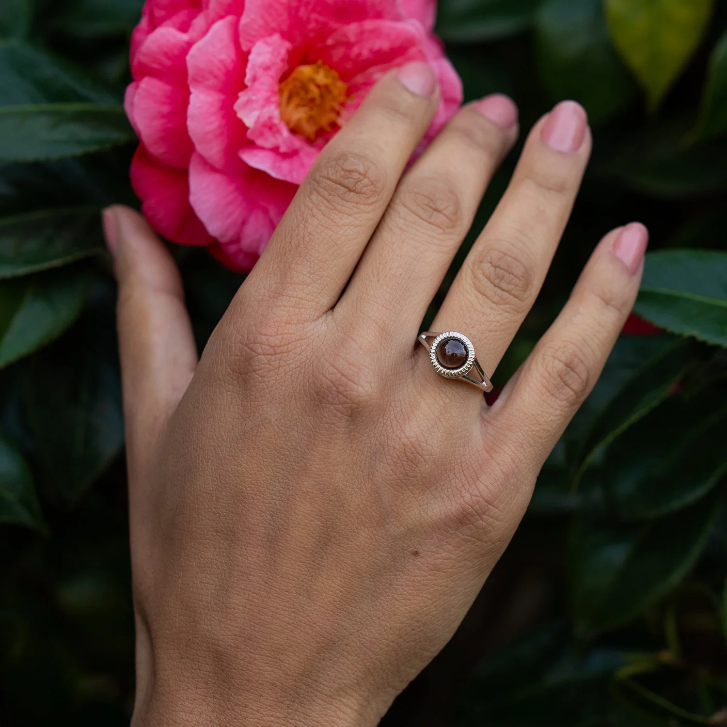 Personalized Circle Photo Ring - Image 3