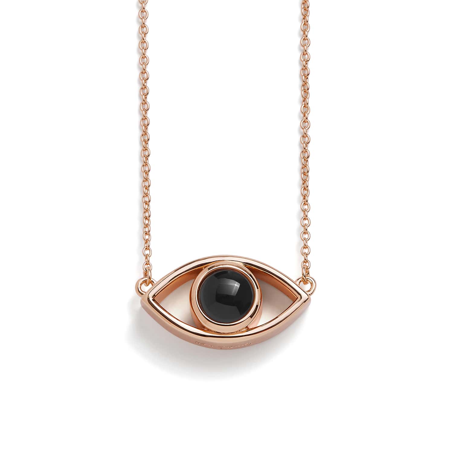 Personalized Evil Eye Necklace - Image 3