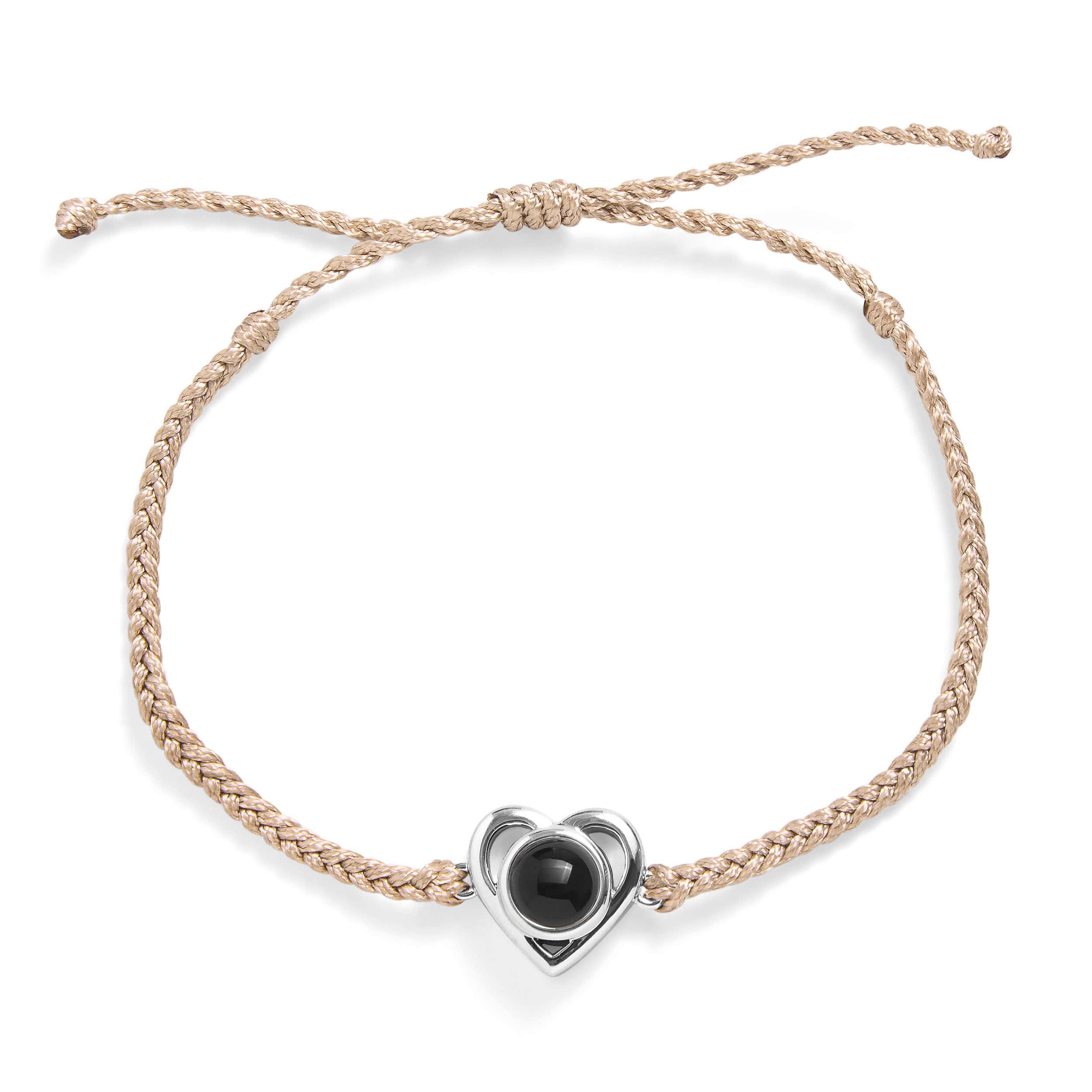 Personalized Heart Photo Bracelet - Image 4