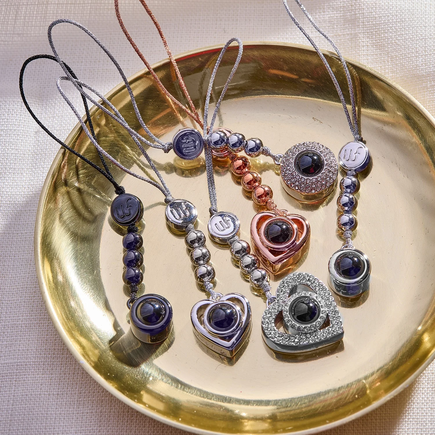 Personalized Heart Photo Phone Charm - Image 4