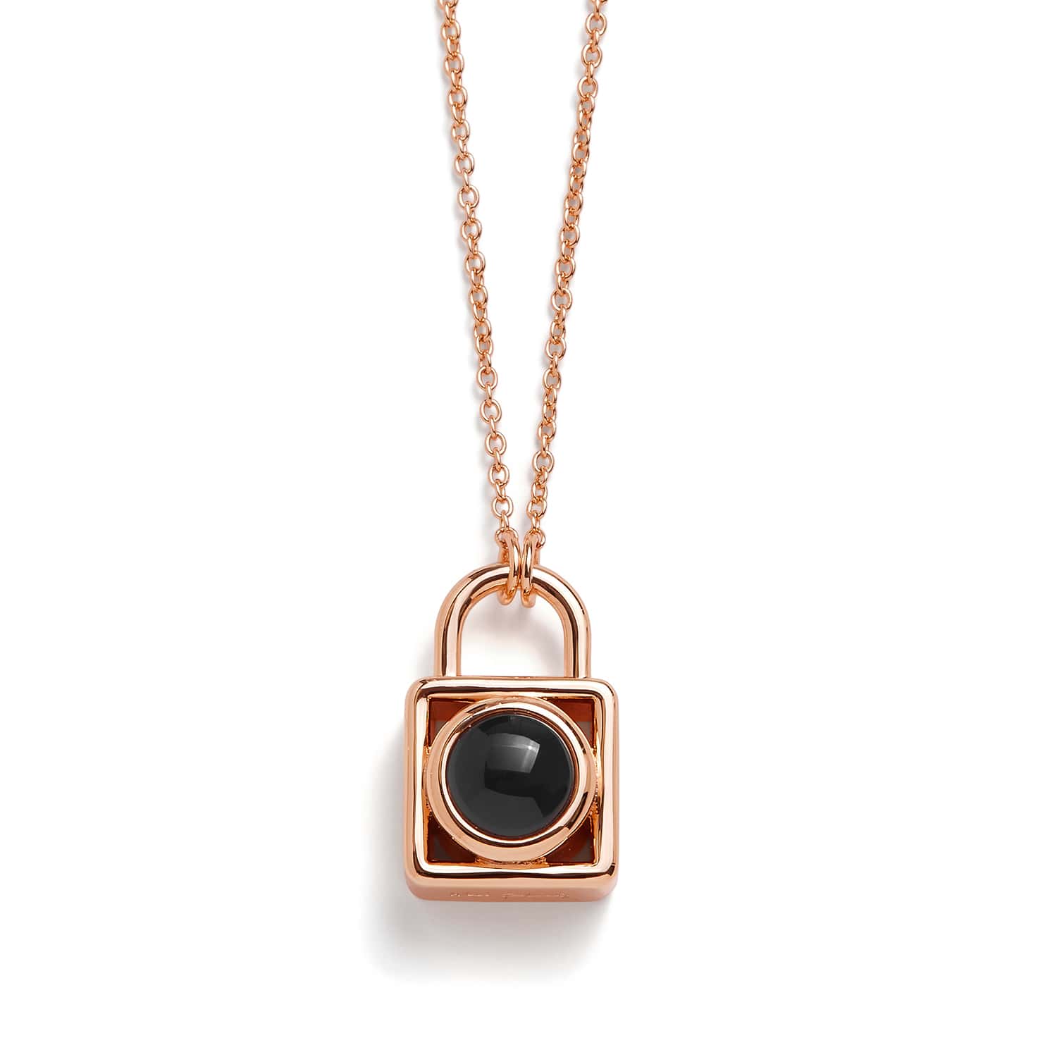 Personalized Lock Necklace - Image 3