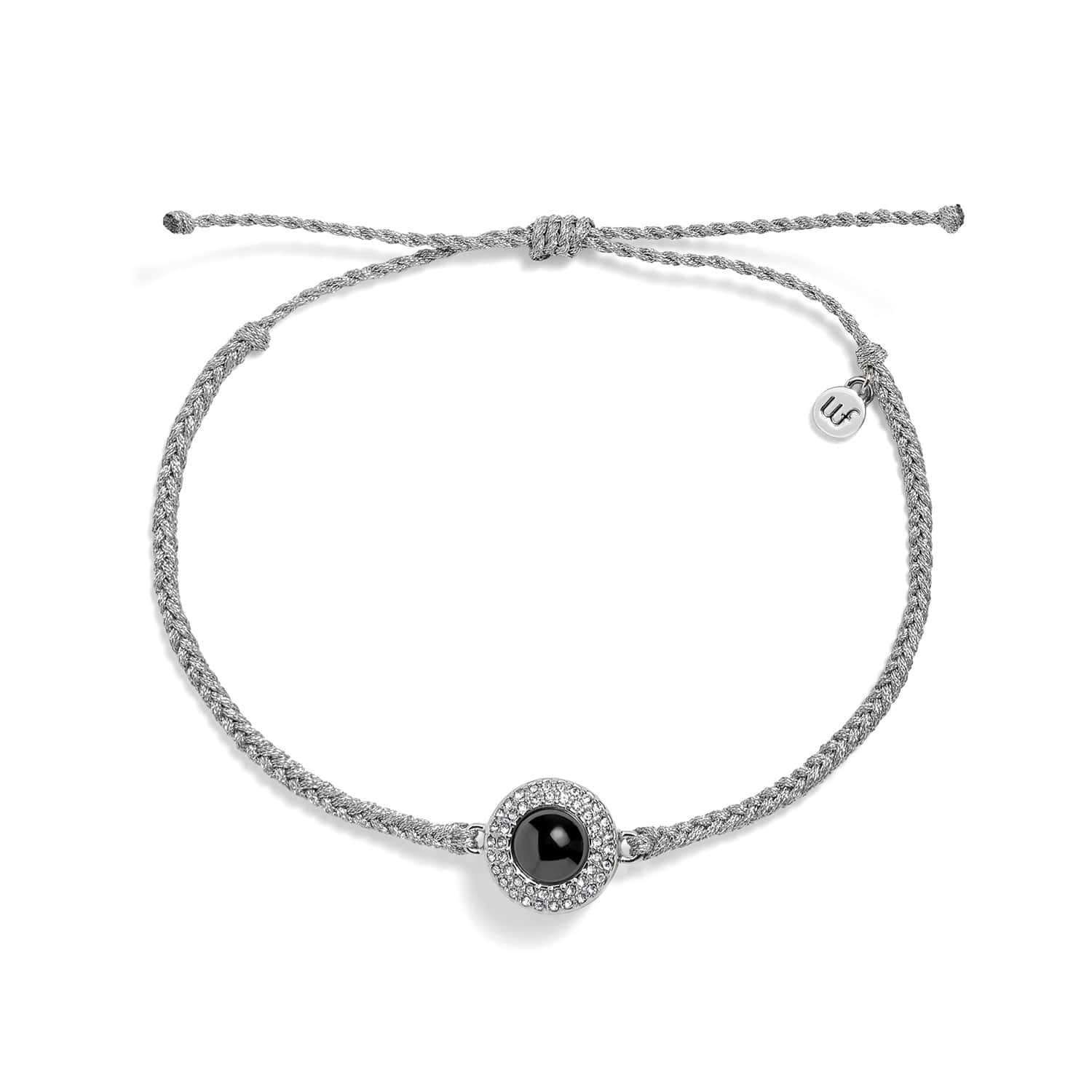 Personalized Pavé Circle Photo Bracelet - Image 2