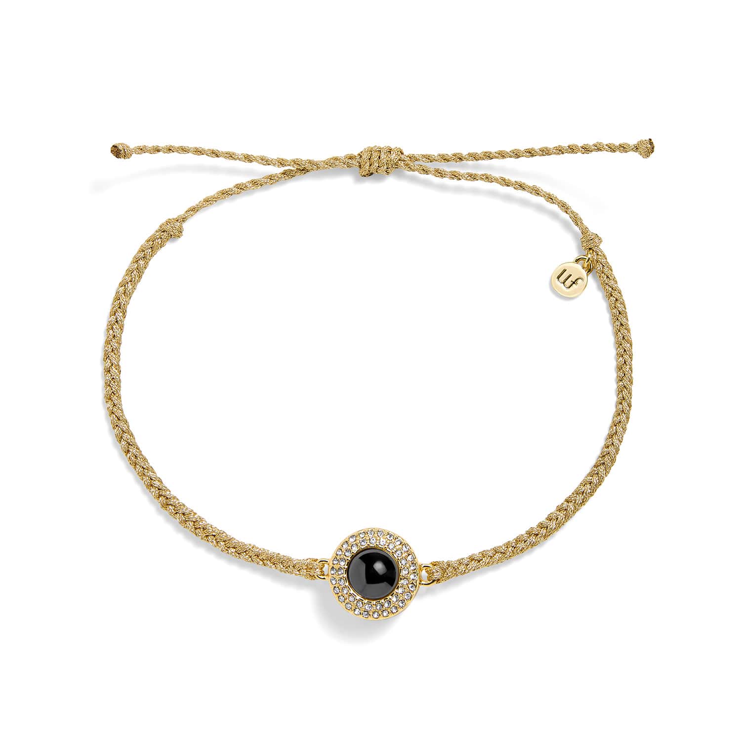 Personalized Pavé Circle Photo Bracelet - Image 3