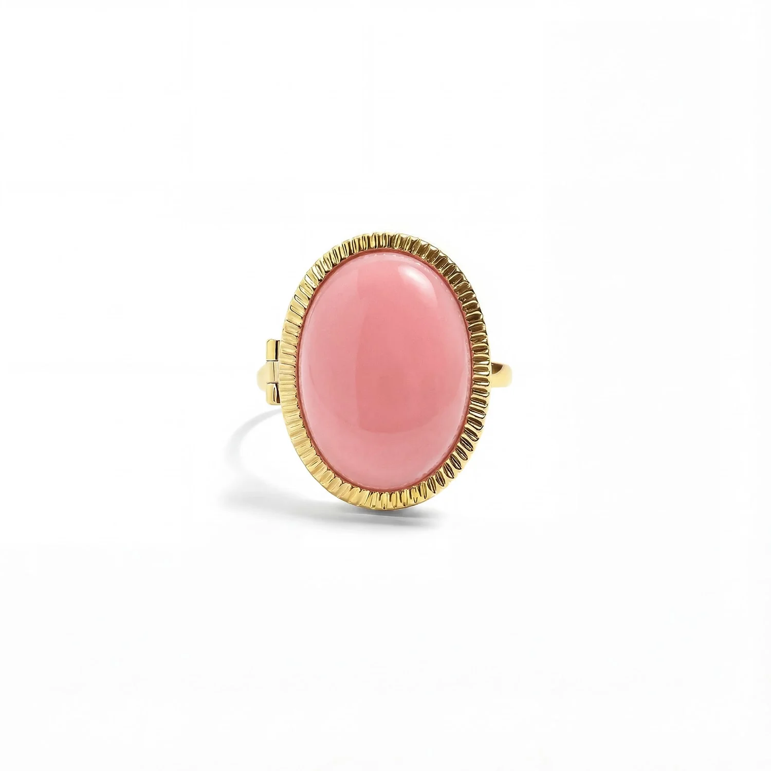 Personalized Semiprecious Locket Ring - Image 4