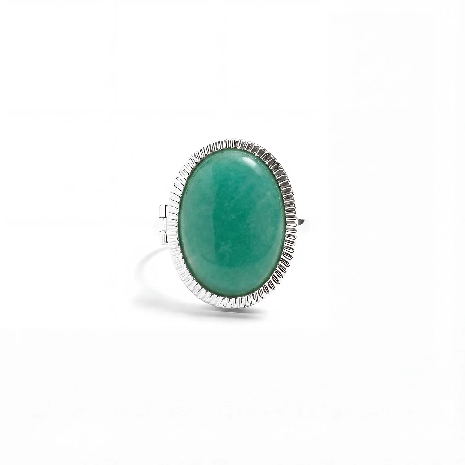 Personalized Semiprecious Locket Ring - Image 5