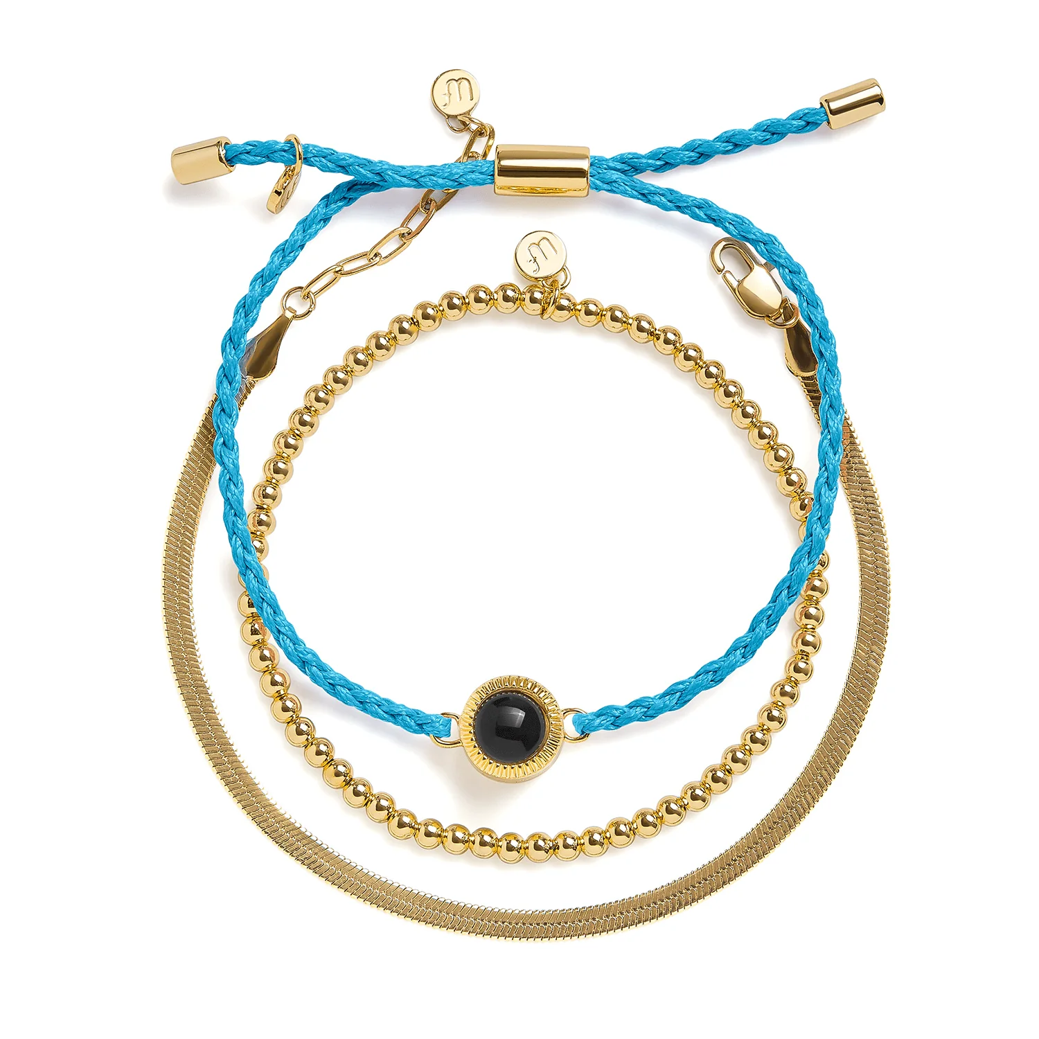 Personalized Stack Photo Bracelet - Image 4