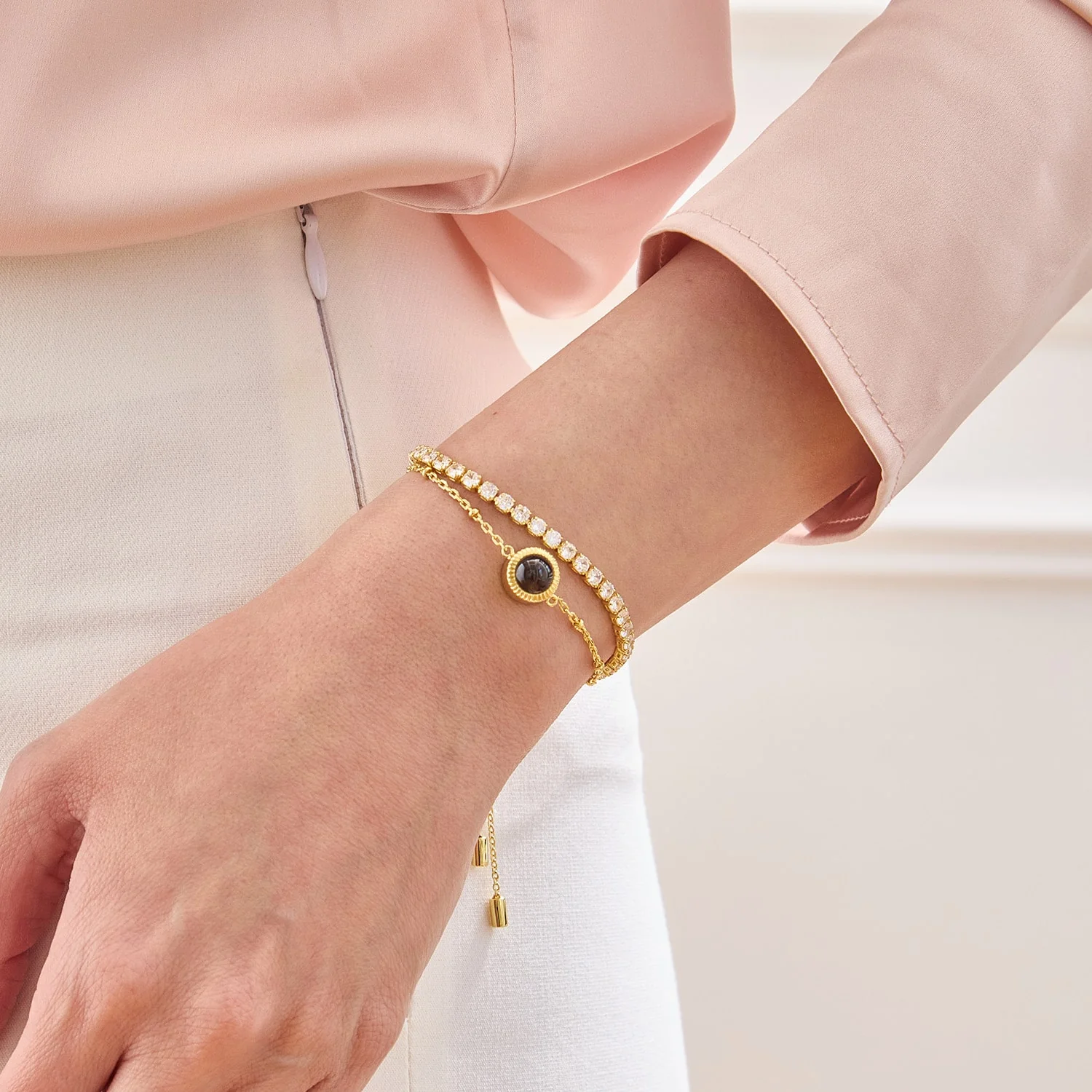 Personalized Tennis Bracelet - Image 5