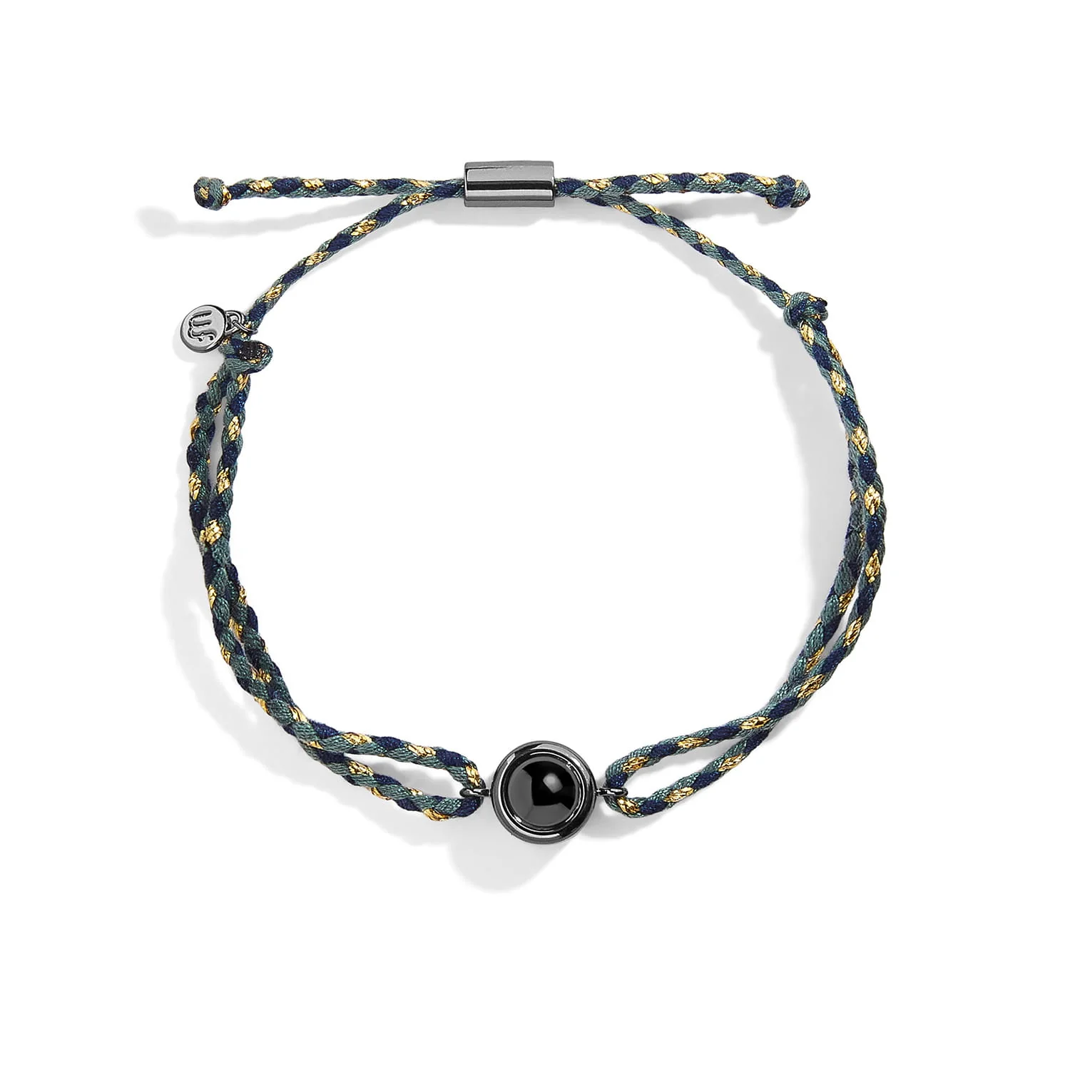 Personalized Woven Luxe Bracelet - Image 2