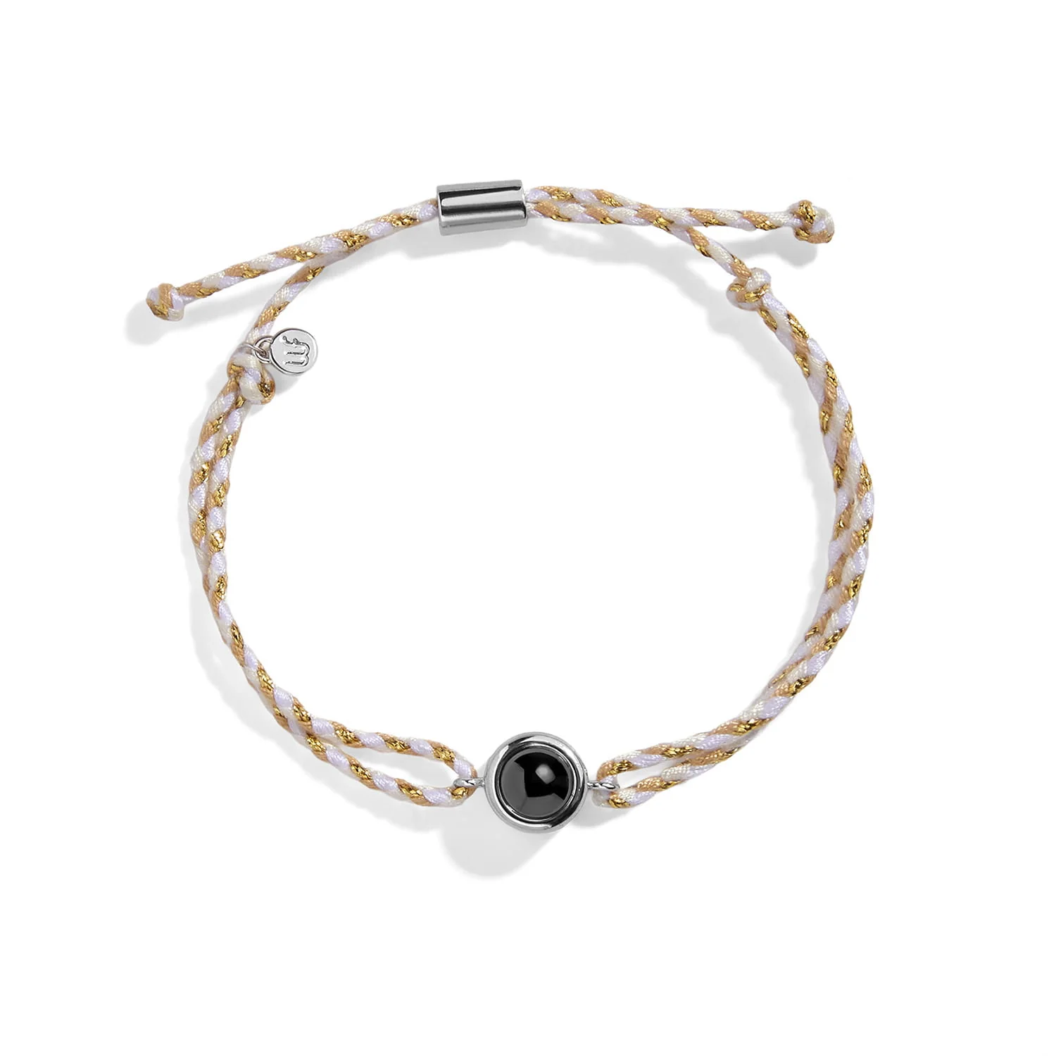 Personalized Woven Luxe Bracelet - Image 3