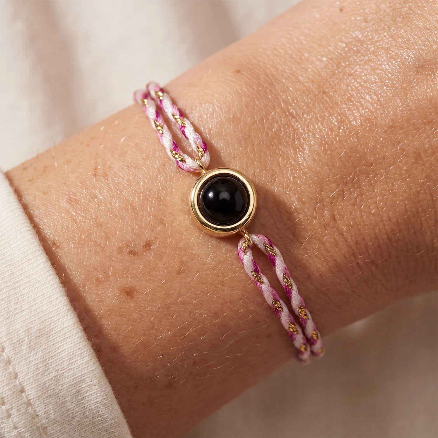 Personalized Woven Luxe Bracelet - Image 6