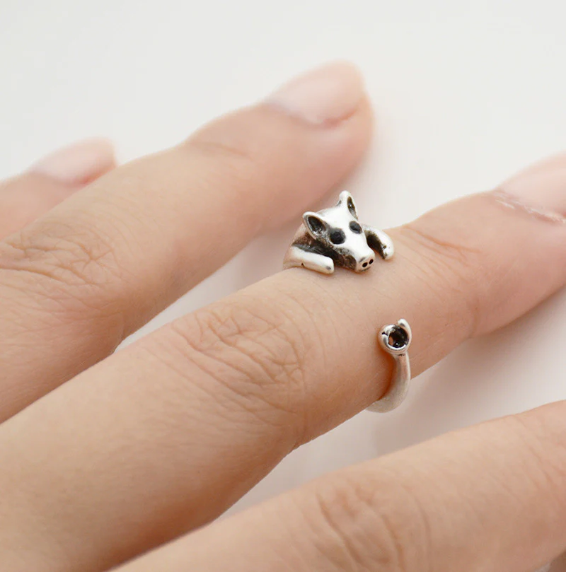 Pig Wrap Ring - Image 2