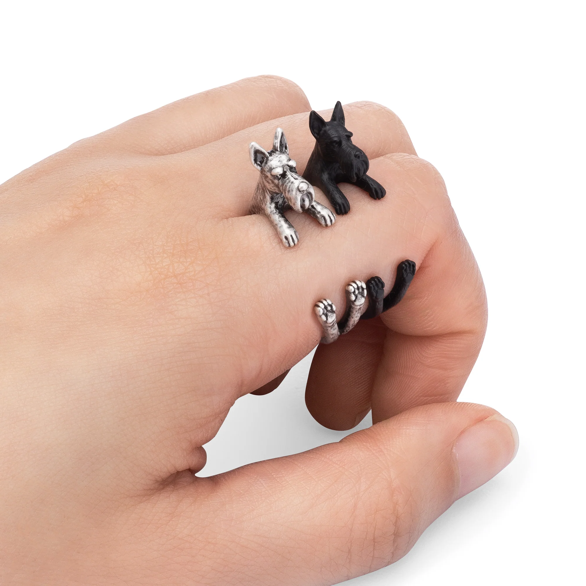 Scottish Terrier Wrap Ring - Image 3