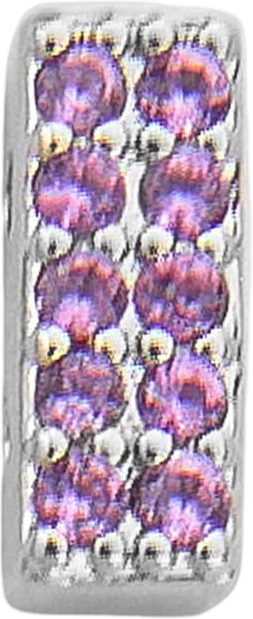 Slider Block Birthstone Charm - Image 10