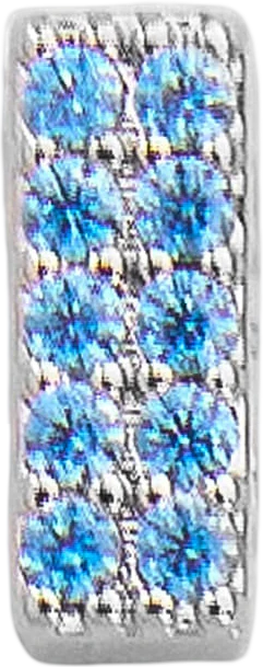 Slider Block Birthstone Charm - Image 3