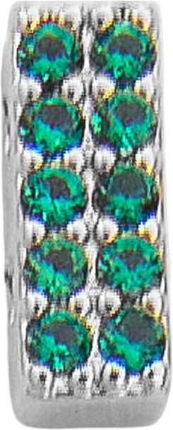 Slider Block Birthstone Charm - Image 5
