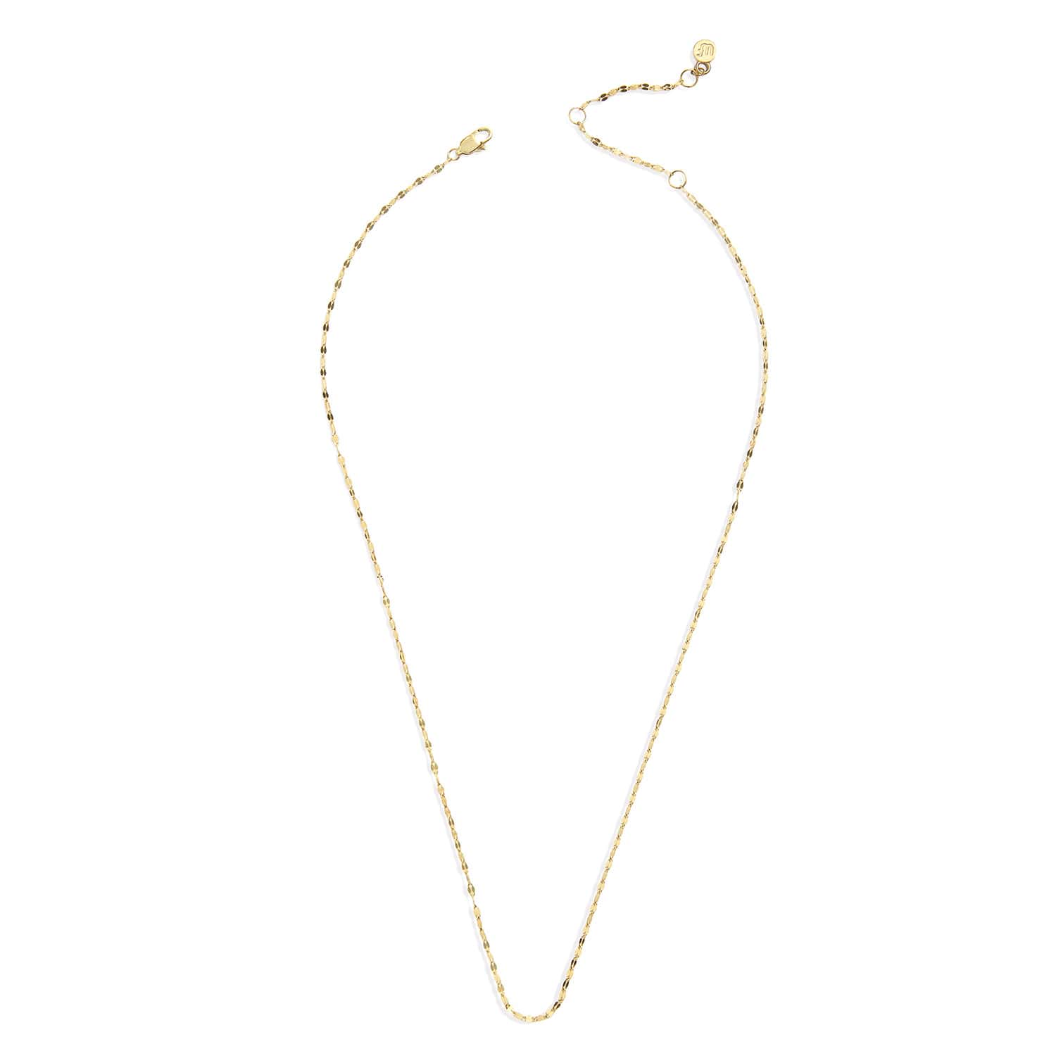 Sparkle Chain Charm Starter Necklace - Image 3