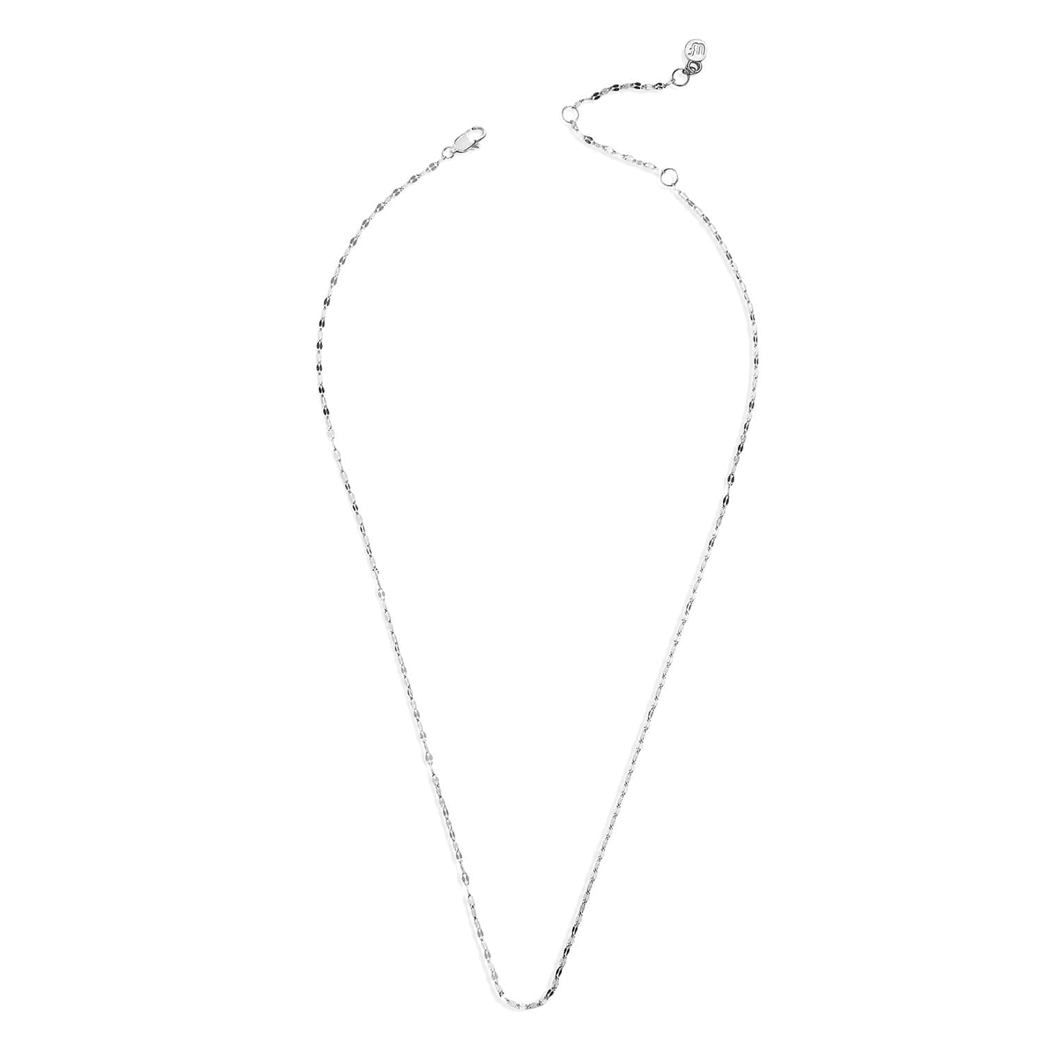 Sparkle Chain Charm Starter Necklace - Image 4