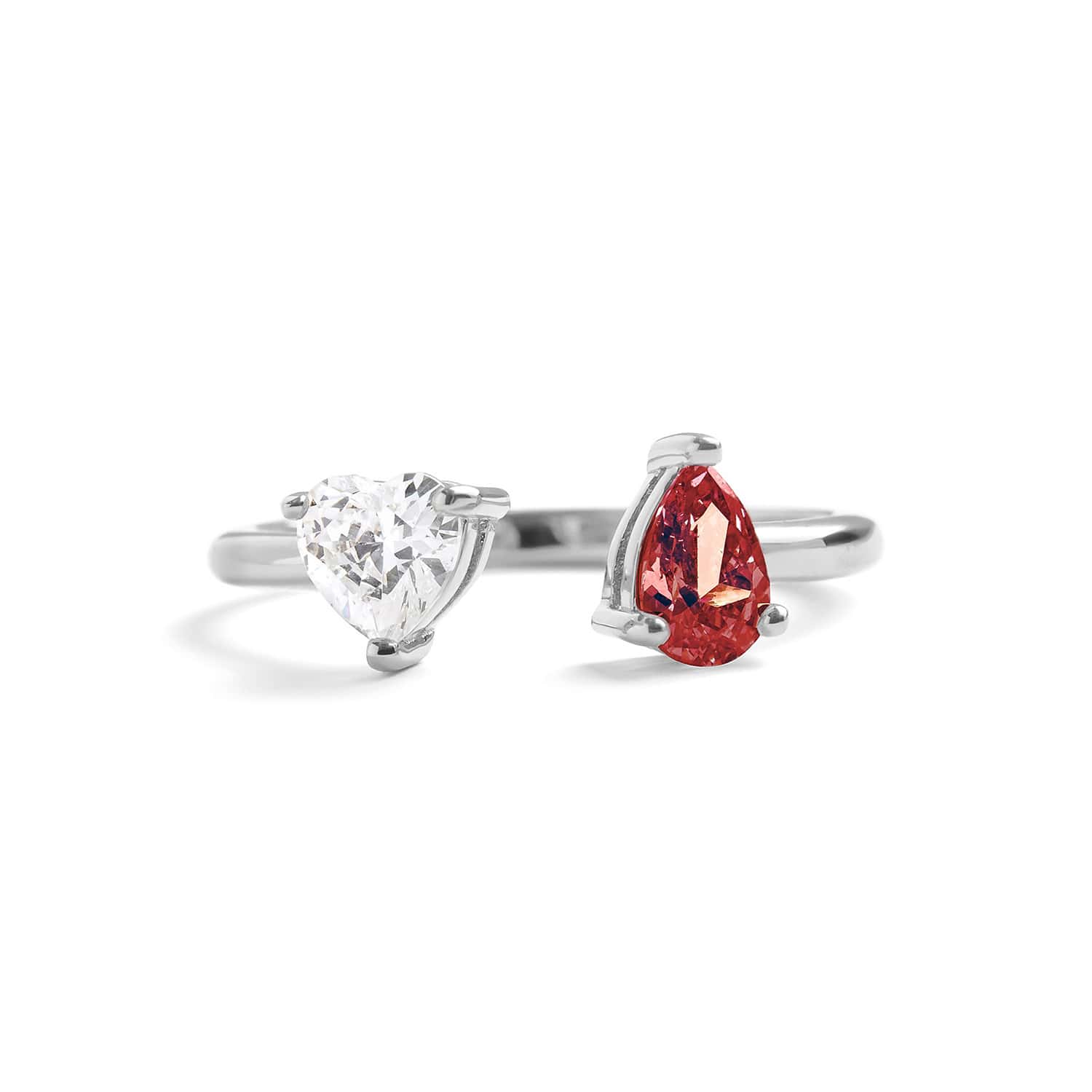 Toi Et Moi Heart Ring - Image 10