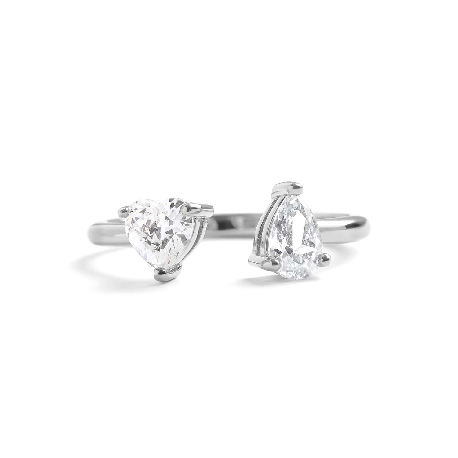Toi Et Moi Heart Ring - Image 4