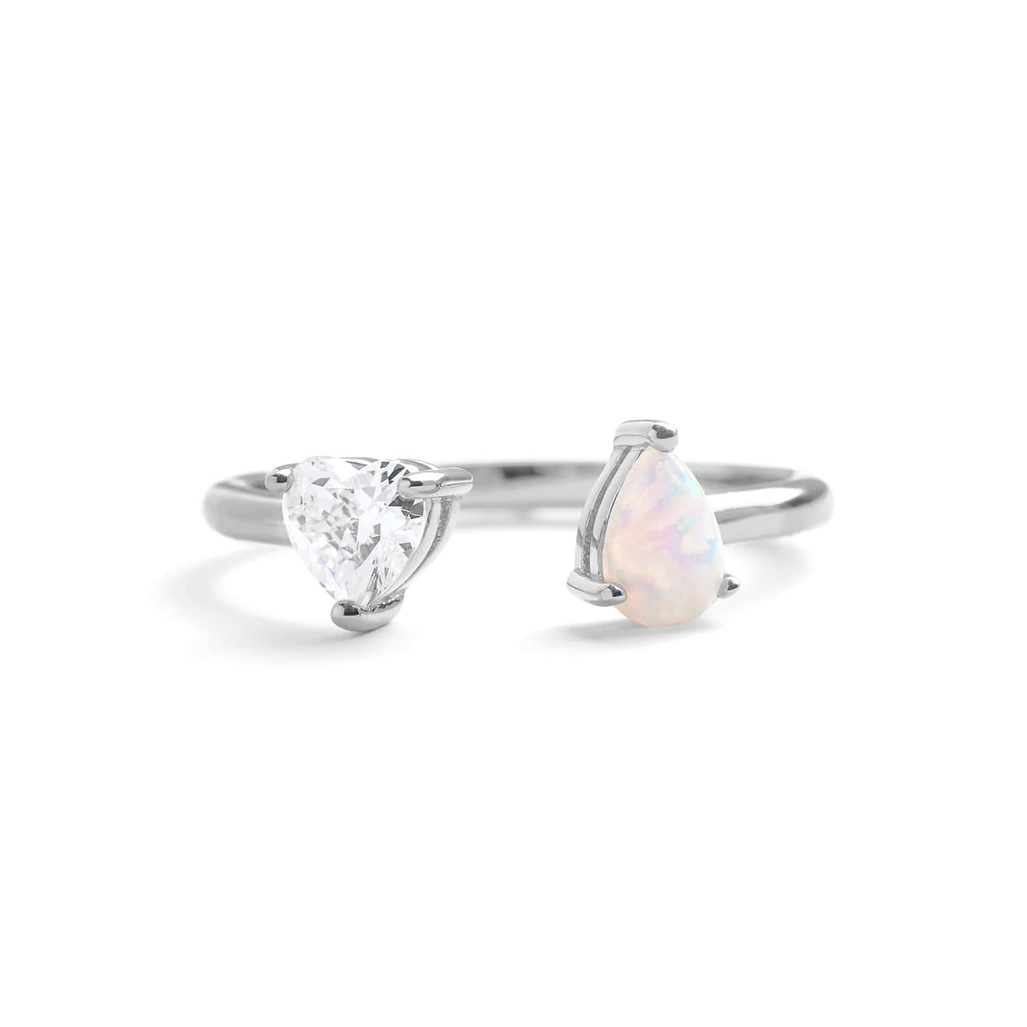 Toi Et Moi Heart Ring - Image 8