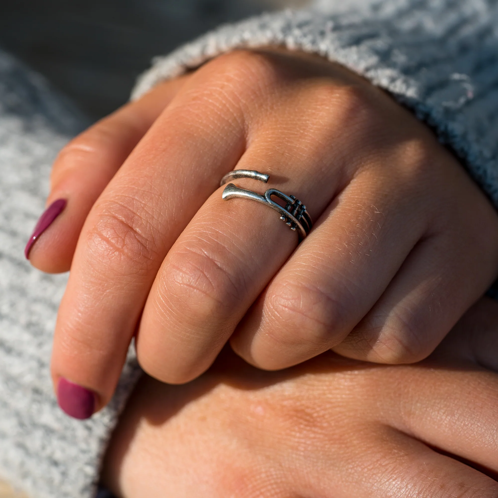 Trumpet Wrap Ring - Image 2