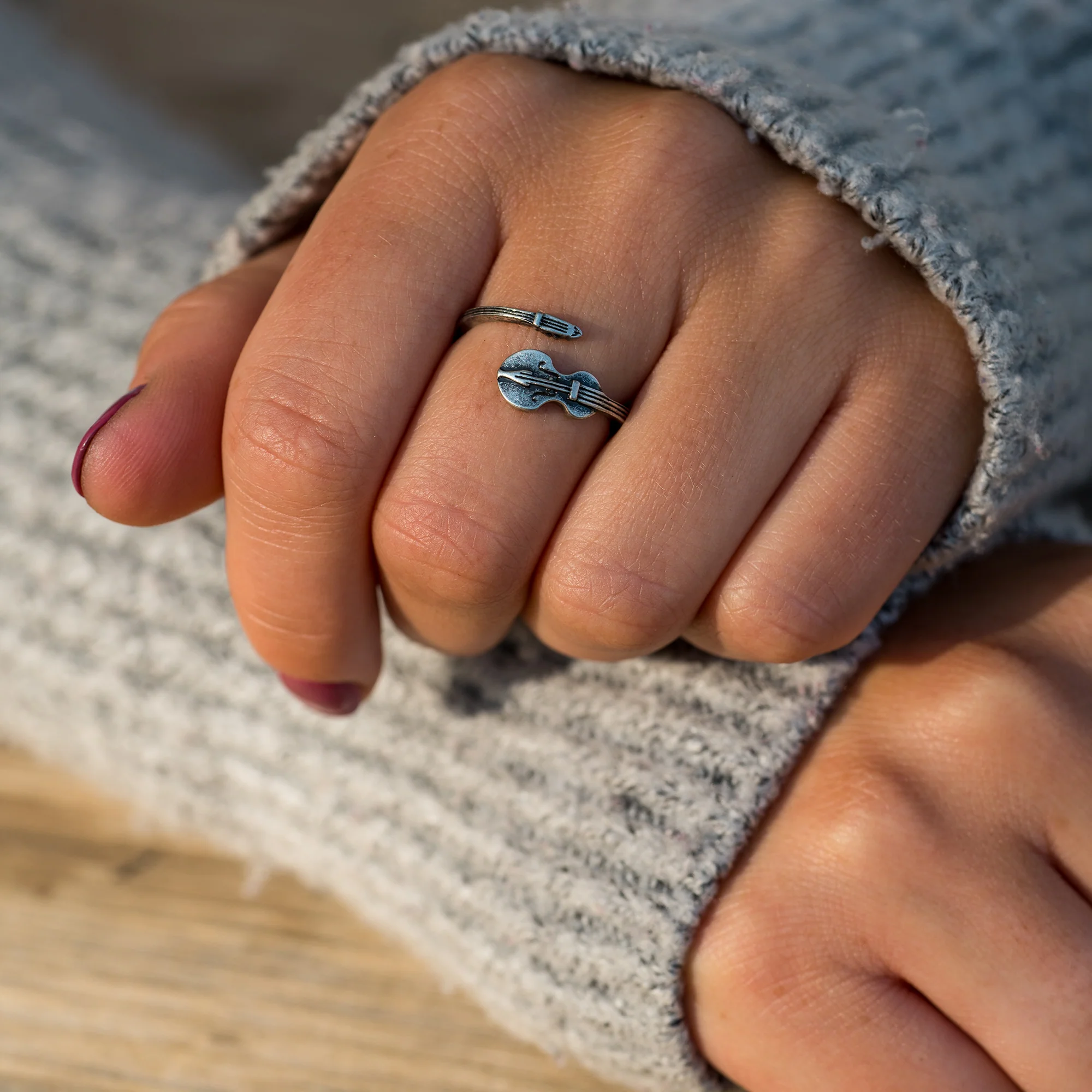 Violin Wrap Ring - Image 2
